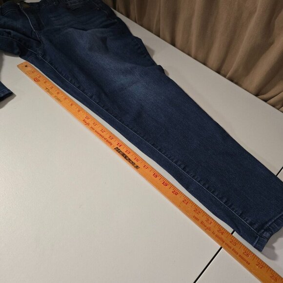 Democracy Women’s 16 Blue Ab Technology Skinny Jeans Stretch Denim Casual Fit - Picture 11 of 13